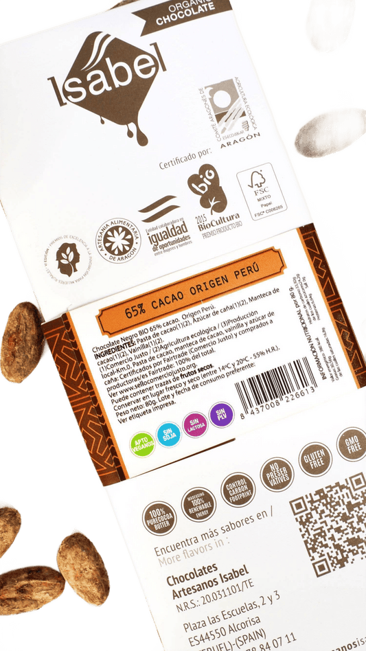 65% Dark Chocolate Tablet - Só Verde
