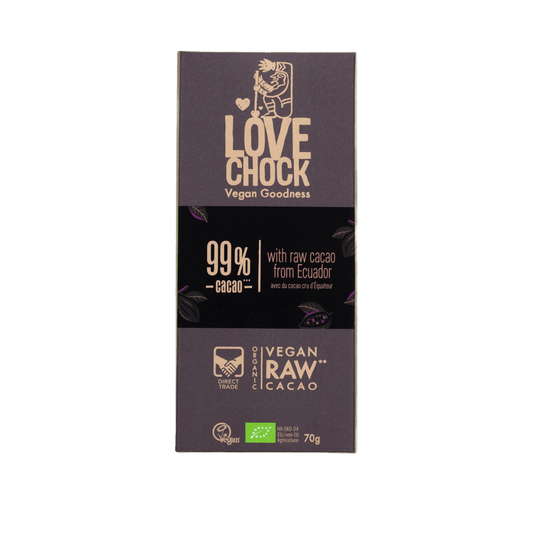 99% Dark Chocolate Without Sugar - Só Verde