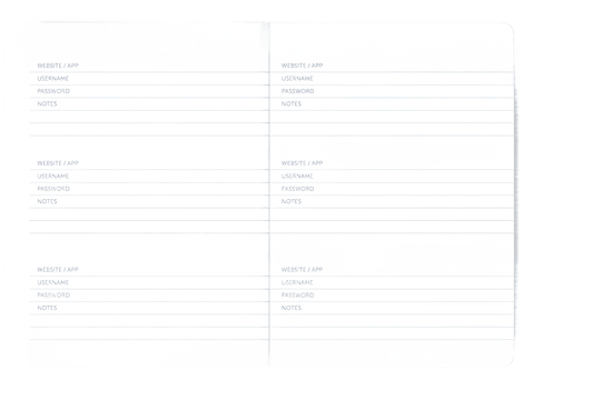 A-Journal Password Journal - Só Verde
