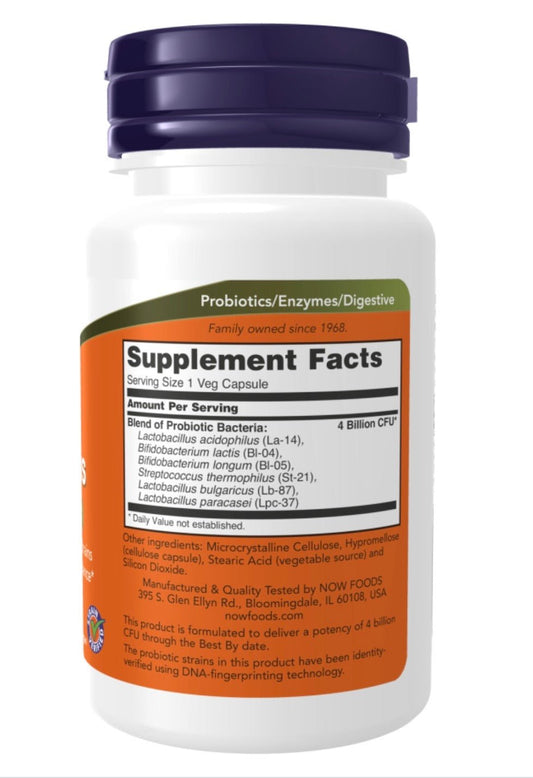 Acidophilus 4x6 Veg Capsules - Só Verde