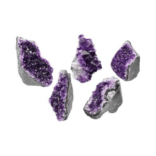 Amethyst Druze with Flat Base Medium Large - Só Verde