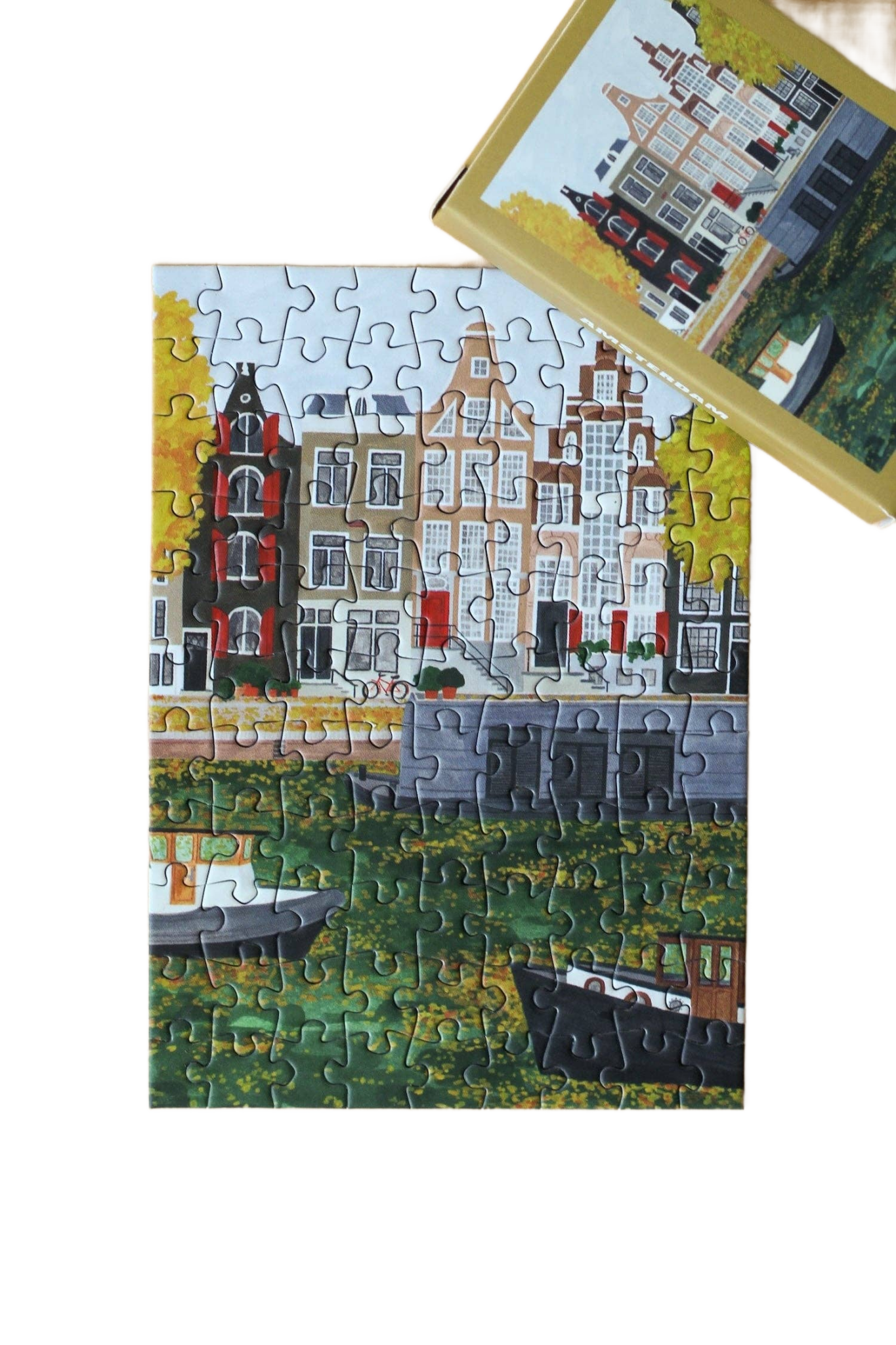 Amsterdam Mini Puzzle - Só Verde