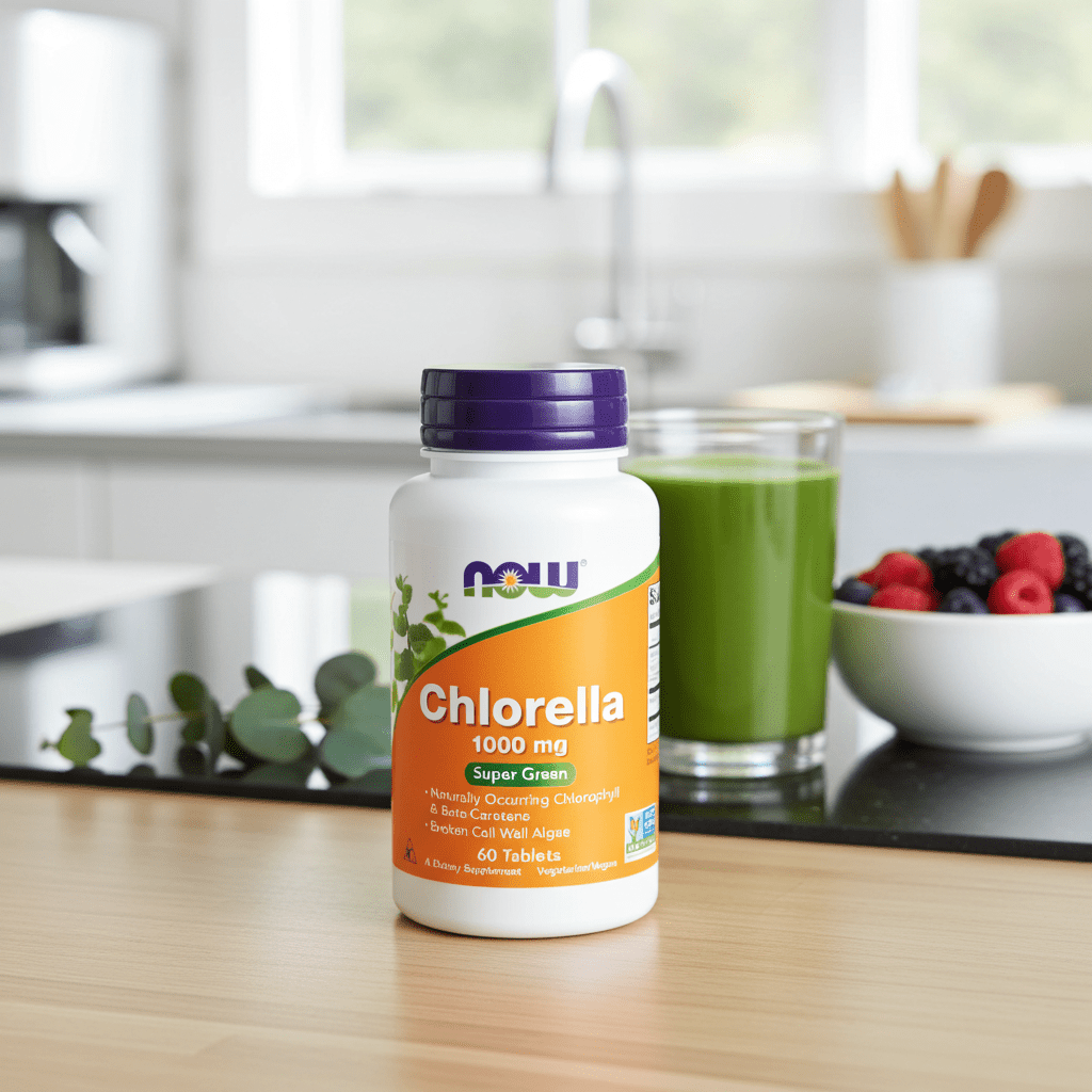 Chlorella 1000 mg Tablets - Só Verde