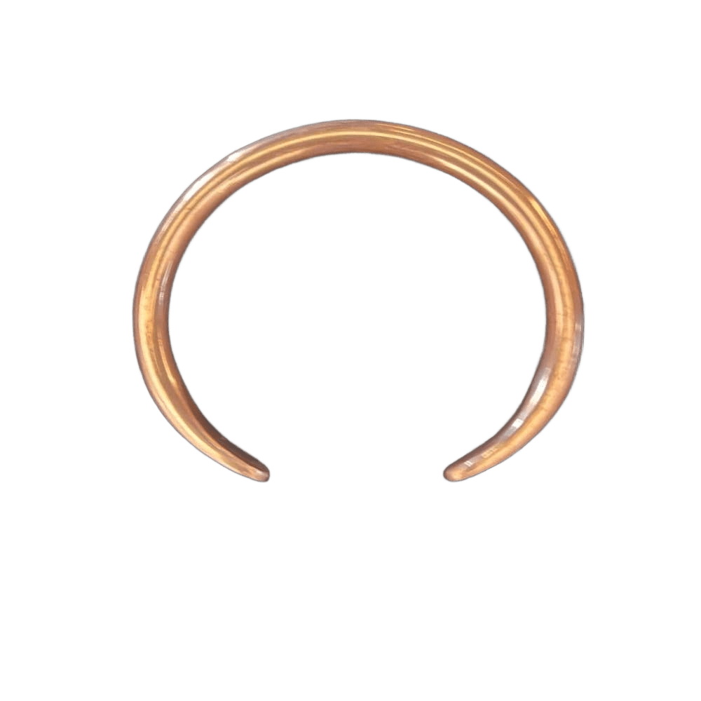 Copper Clamp Bracelet - Só Verde
