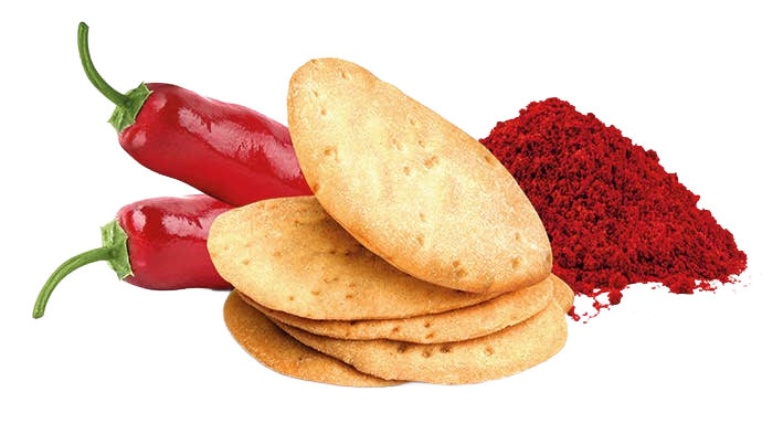 Crackers with Smoked Hot Paprika - Só Verde