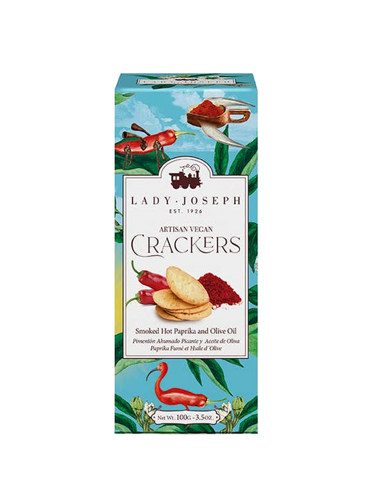 Crackers with Smoked Hot Paprika - Só Verde