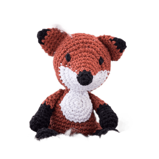Diy Crochet Kit Fox Fergie - Só Verde