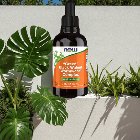 "Green" Black Walnut Wormwood Complex Liquid NOW - Só Verde