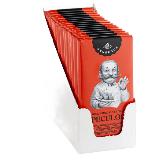 Milk Chocolate with Speculoos Chips - Só Verde