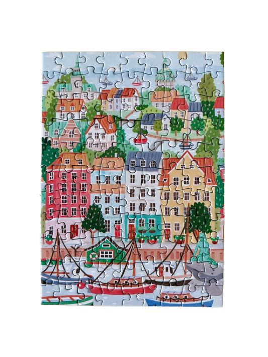 Mini Puzzle Copenhagen - Só Verde