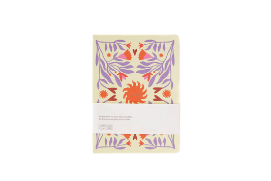 Notebook Sun Beige Lavender - Só Verde