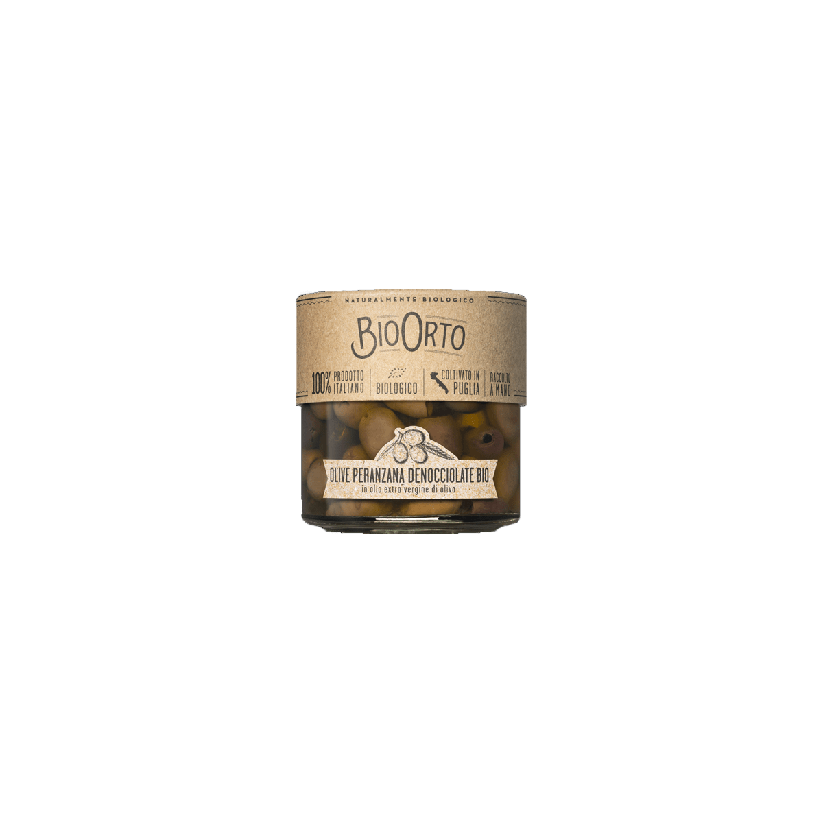 Olive Peranzana denocciolate in olio EVO - Só Verde