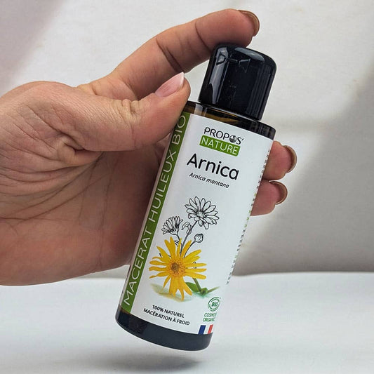 Organic Arnica Macerate 50ml, 100ml - Só Verde