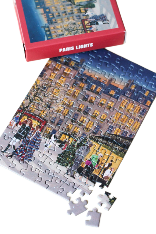 Paris Lights Mini Puzzle - Só Verde