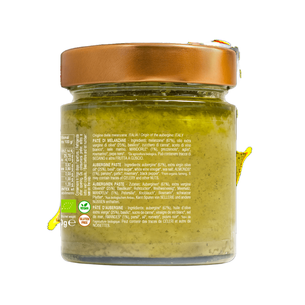 Paté Di Melanzane - Só Verde
