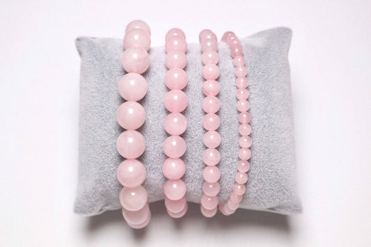 Pink quartz bracelet A - Só Verde