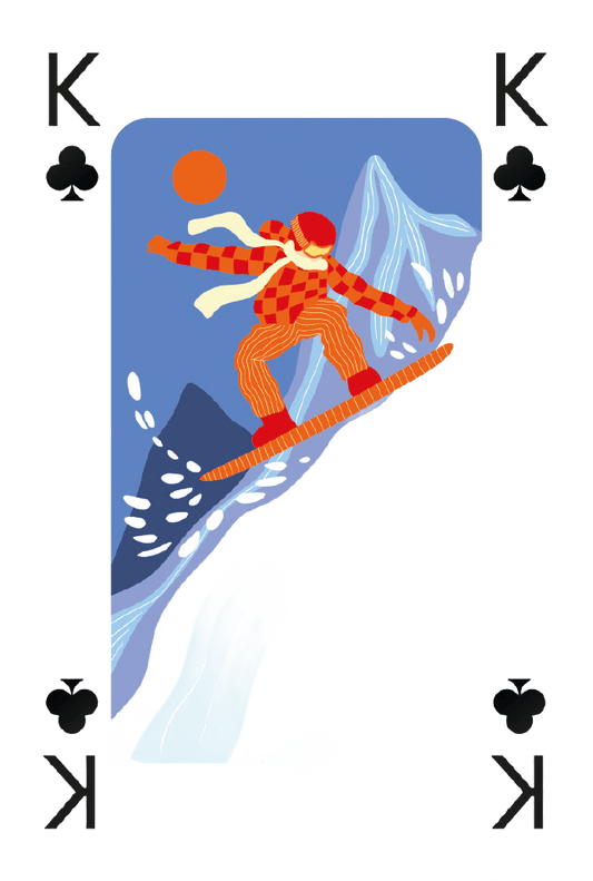Playing Cards - Winter - Só Verde