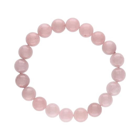 Rose Quartz Bracelet 10 mm - Só Verde