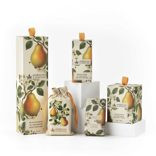 Sachet Sabonete Canto IX - Flor de Pereira e Cardamomo - Só Verde