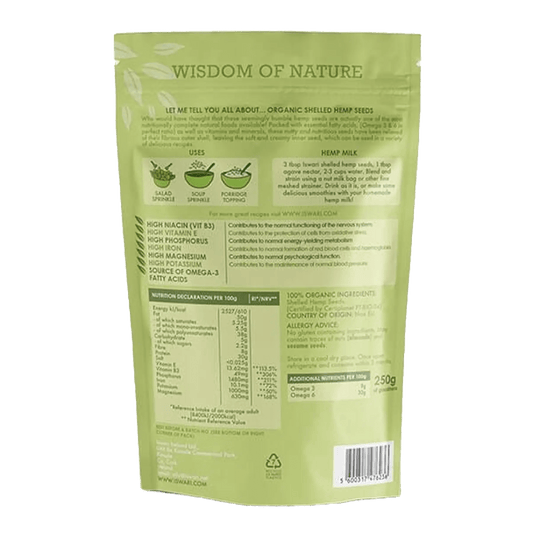 Shelled Hemp Seeds - Só Verde