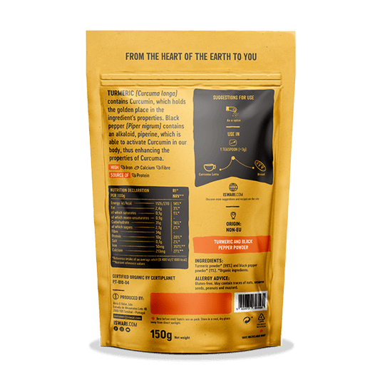 Turmeric & Black Pepper Powder - Só Verde