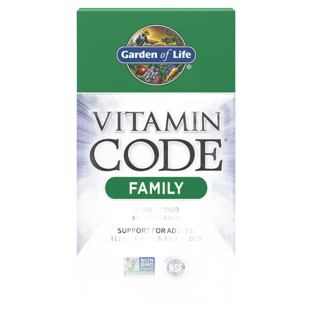 Vitamin Code Family Multivitamin 120 Capsules - Só Verde