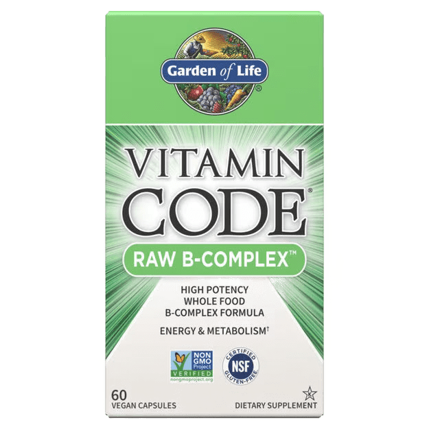 Vitamin Code Raw B-Complex Capsules - Só Verde