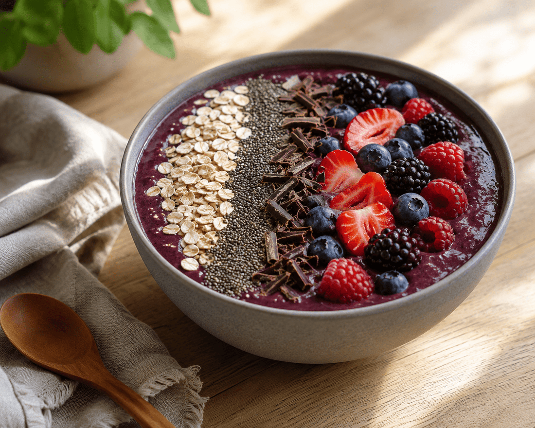 Açaí & Acerola Antioxidant Smoothie Bowl - Só Verde