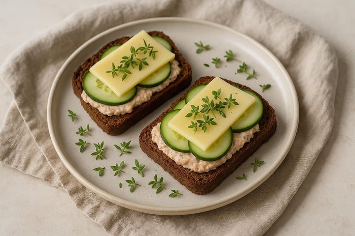 Buckwheat Bread Fish Sandwich - Só Verde