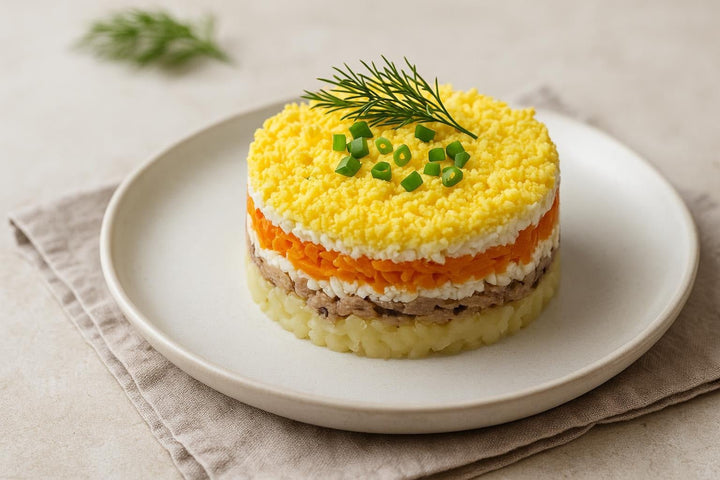 Classic Mimosa Salad - Só Verde