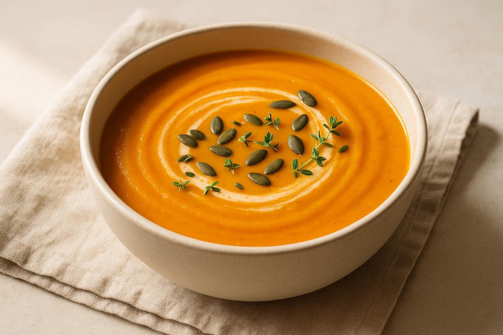 Classic Pumpkin Cream Soup - Só Verde