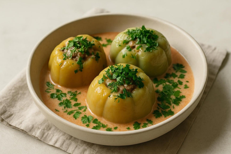 Classic Stuffed Peppers - Só Verde