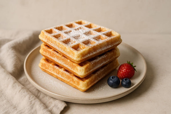 Cottage Cheese Waffles - Só Verde