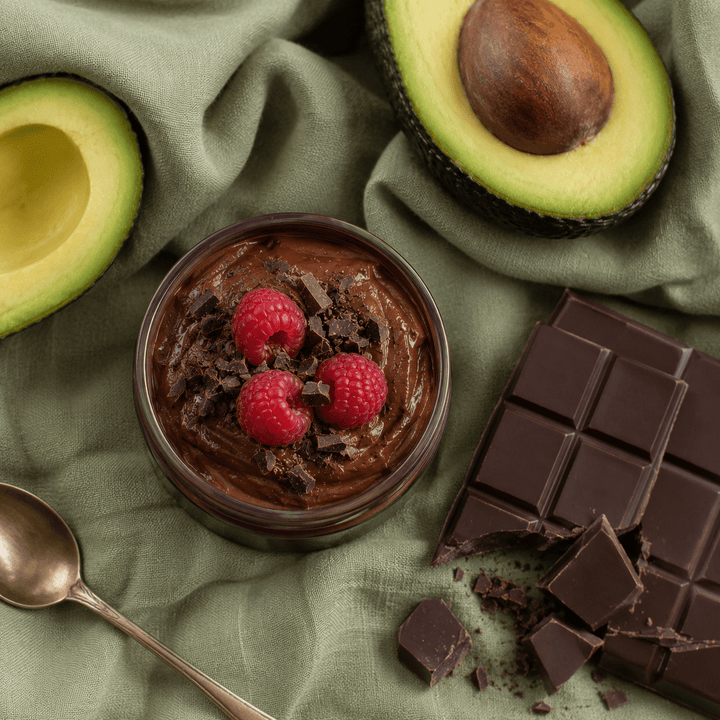 Dark Chocolate Avocado Mousse - Só Verde