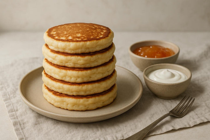 Fluffy Kefir Pancakes - Só Verde