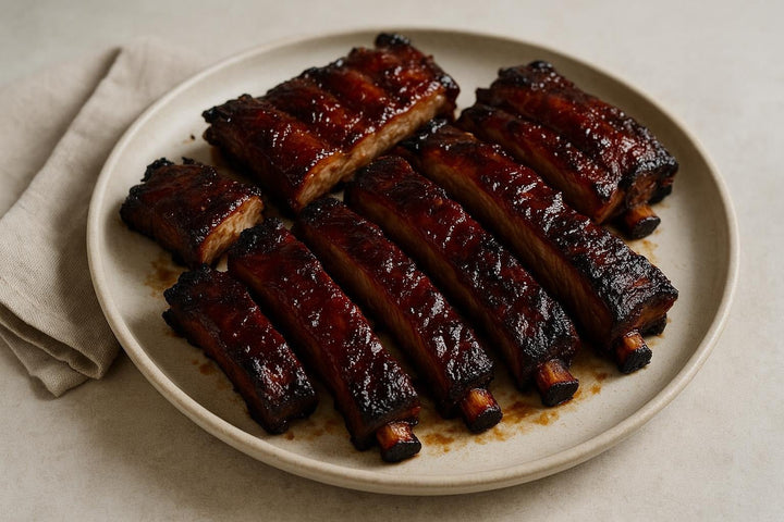 Glazed Pork Ribs - Só Verde