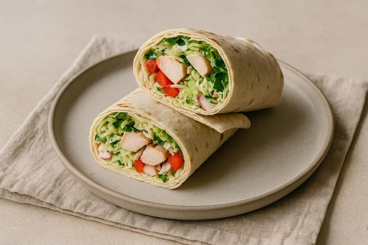 Homemade Chicken Wrap - Só Verde