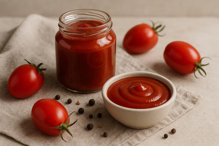 Homemade Tomato Ketchup for Winter