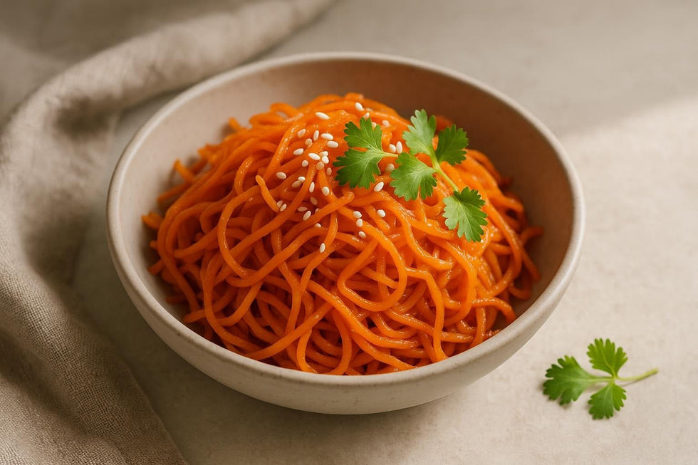 Korean-Style Carrots - Só Verde