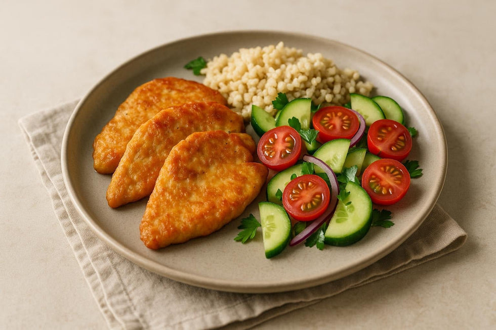 Oven-Baked Turkey Cutlets - Só Verde