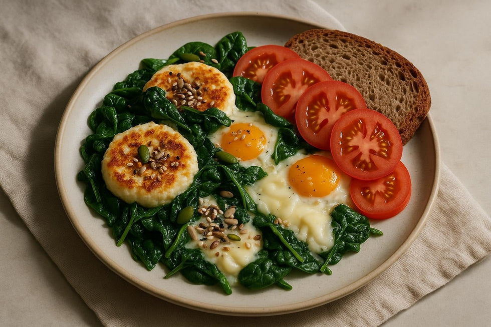 Pan-Fried Cottage Cheese - Só Verde