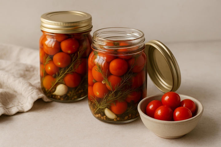 Pickled Cherry Tomatoes - Só Verde