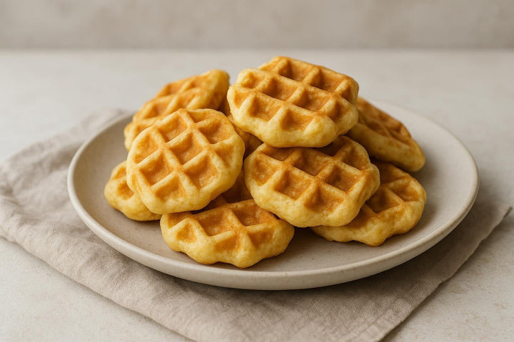 Quick Cottage Cheese Waffles - Só Verde