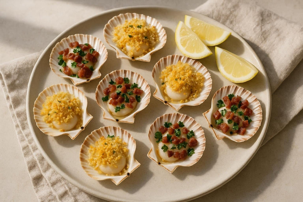 Scallops on the Half Shell - Só Verde
