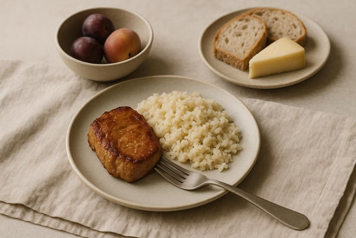 Separate eating: can you eat meat with a side dish, cheese with bread, and fruit after lunch? - Só Verde
