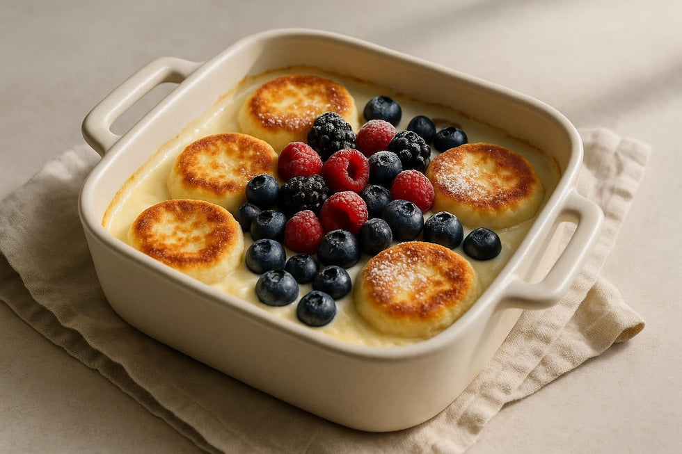 Syrniki in Sour Cream Sauce - Só Verde