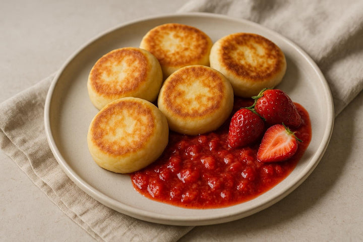 Syrniki with Rice Flour