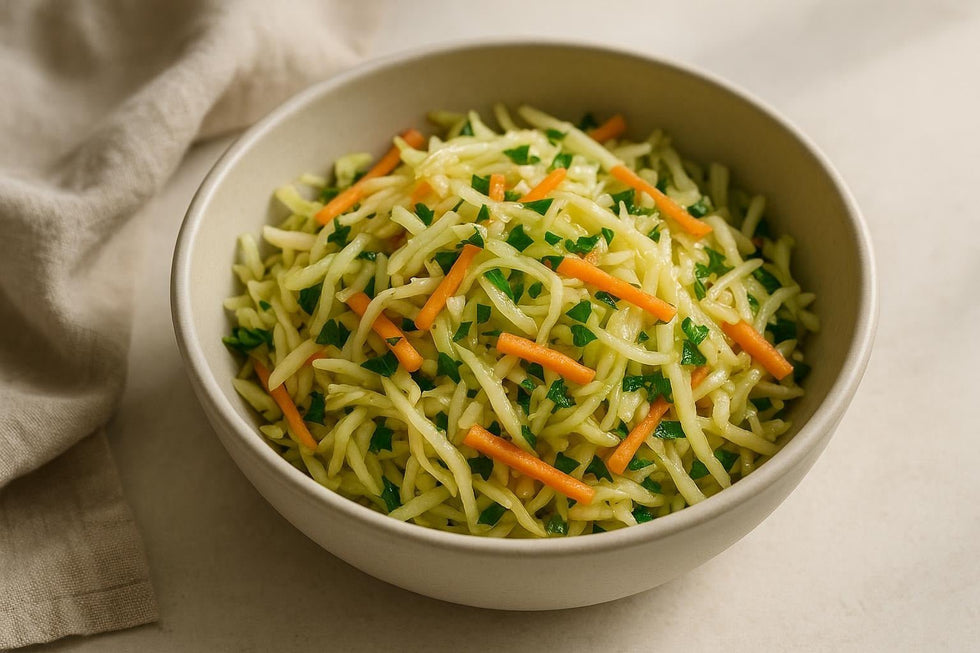 Vitamin Salad with Cabbage and Carrot - Só Verde