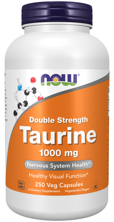 Taurine, Double Strength 1000 mg Veg Capsules