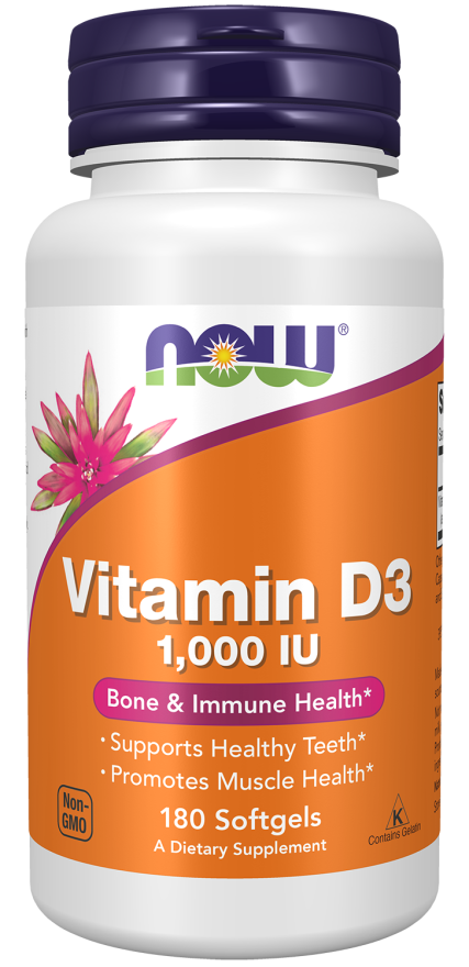 Vitamin D3 1000 IU Softgels